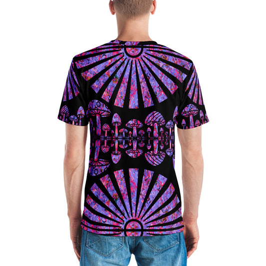 Sunshine & Shrooms (Purple) Men's T-Shirt
