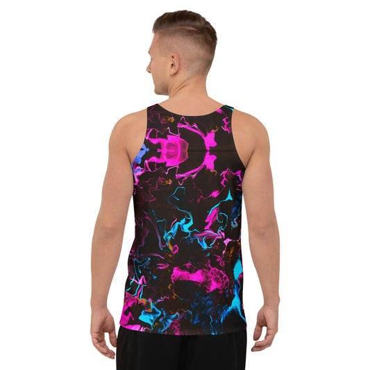 Neon Vapors 3 Unisex Tank Top