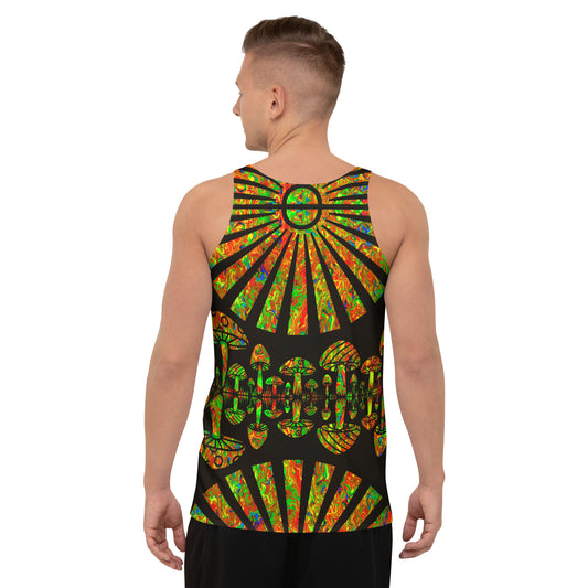 Sunshine & Shrooms Unisex Tank Top