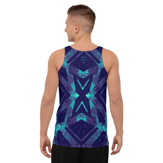 Neon Fracture 3 Tank Top
