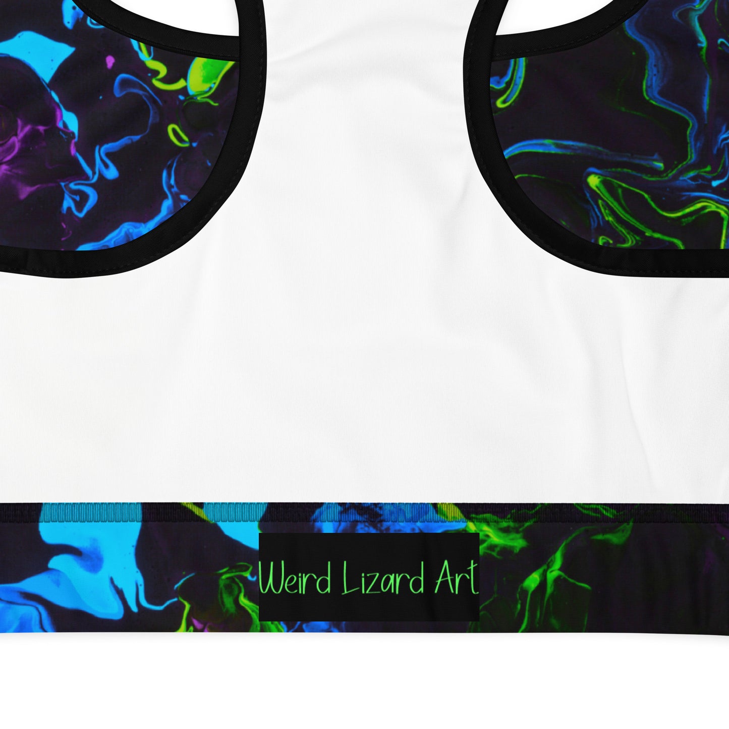 Neon Vapors 2 Padded Sports Bra