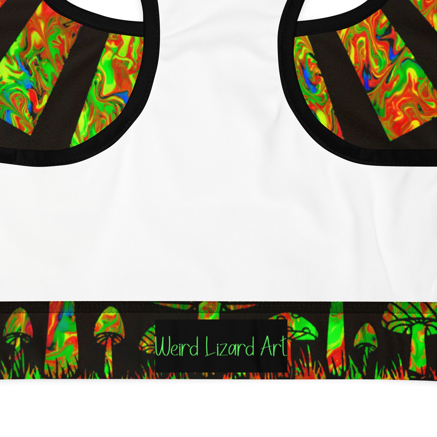 Sunshine & Shrooms Padded Sports Bra