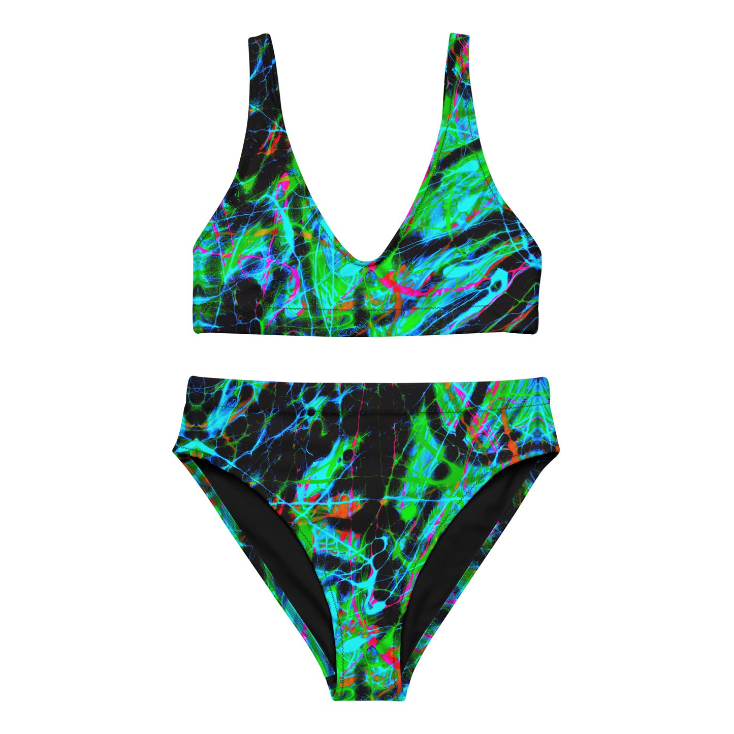 90s Vibe 2 Recycled High-Waisted Bikini