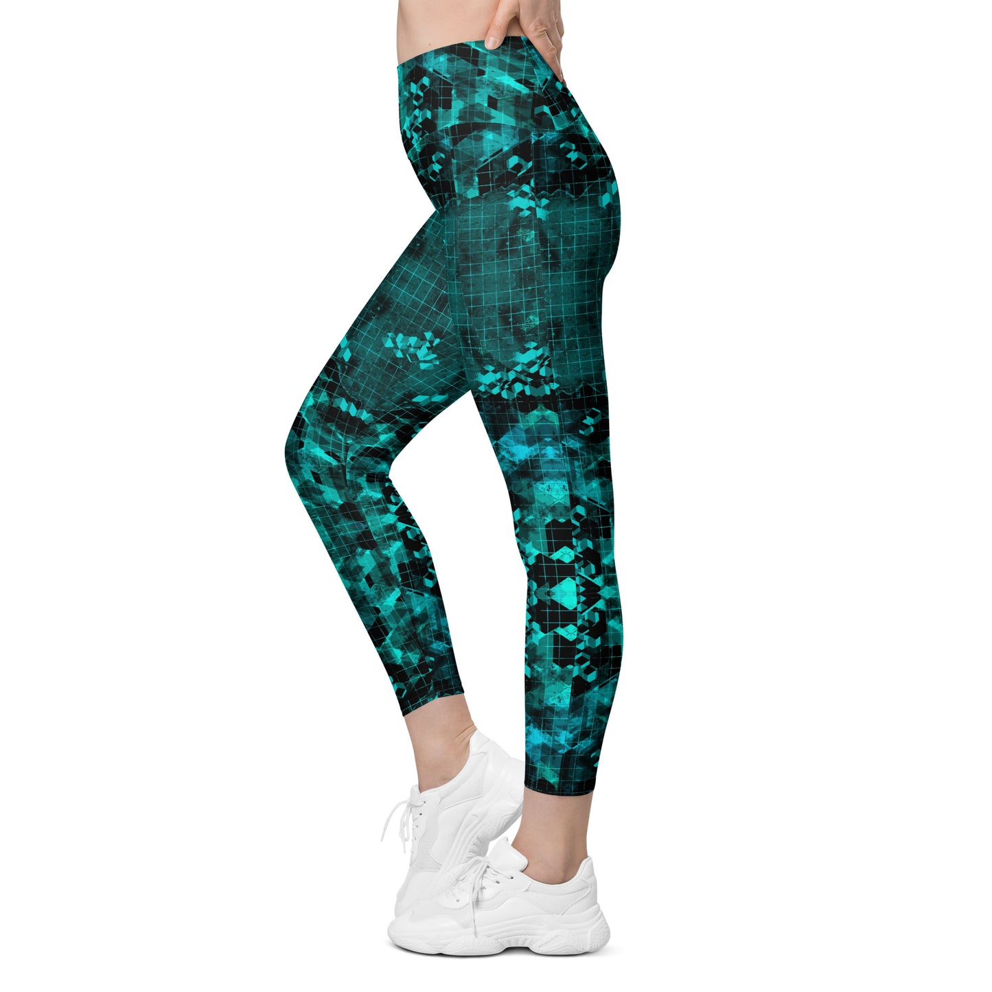 Geomatrix Leggings w/ Pockets