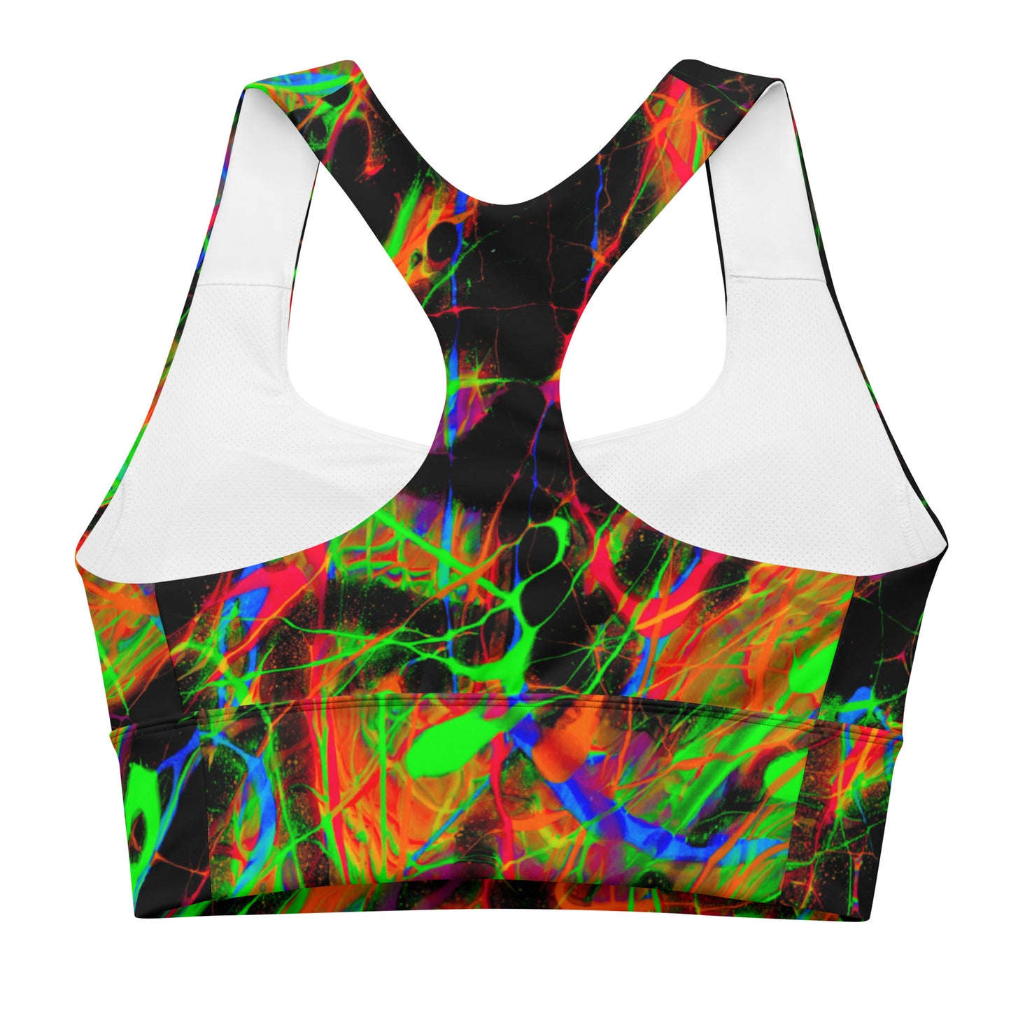 90s Vibe Recycled Longline Sports Bra