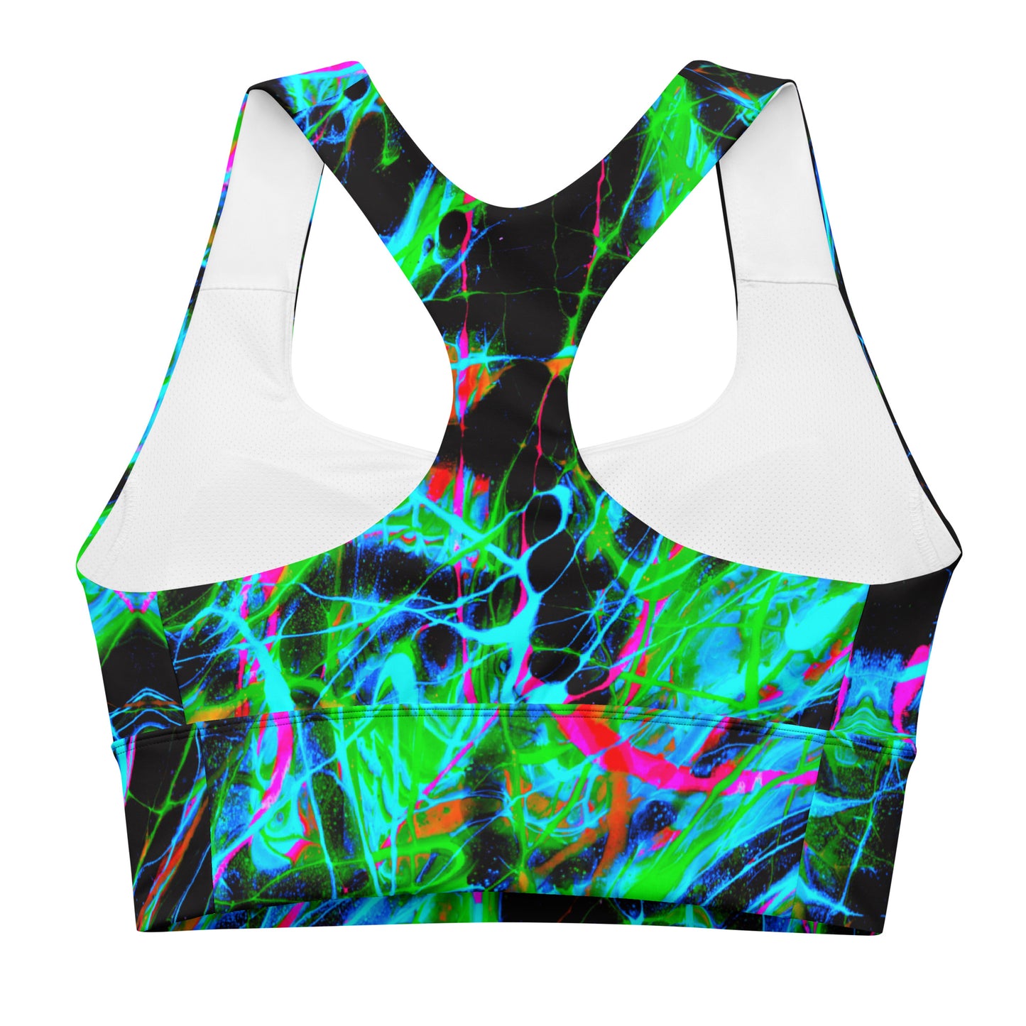 90s Vibe 2 Recycled Longline Sports Bra