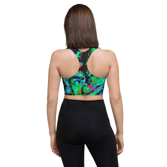 90s Vibe 2 Recycled Longline Sports Bra