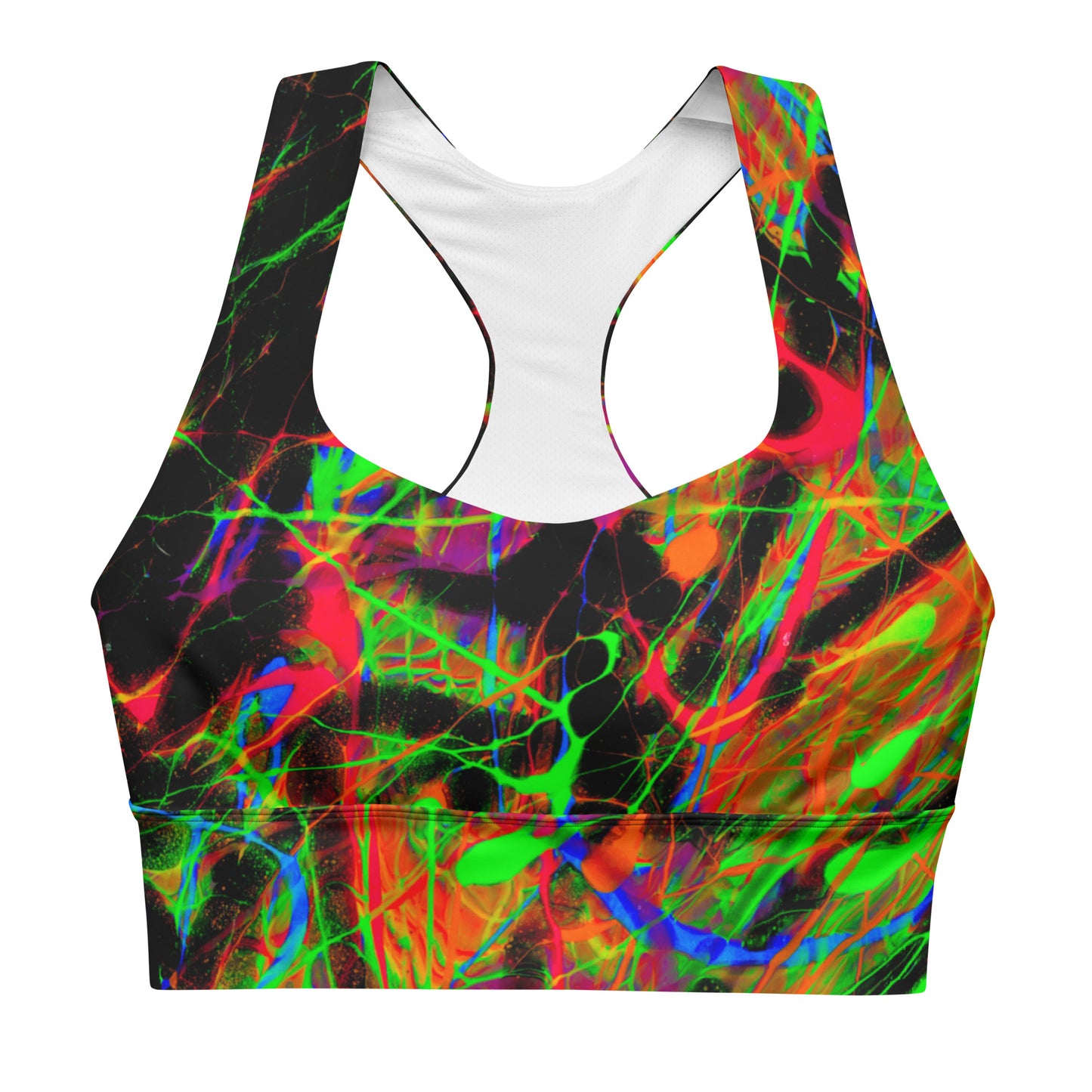 90s Vibe Recycled Longline Sports Bra