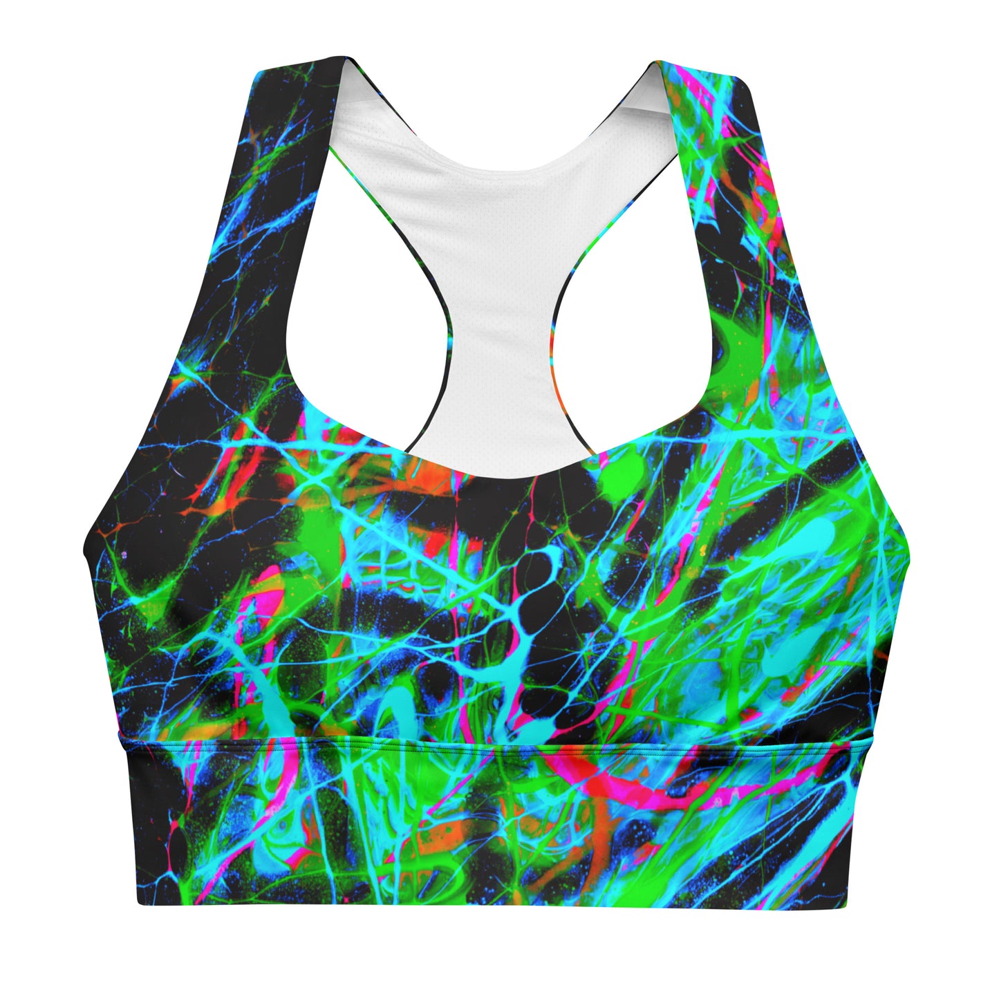 90s Vibe 2 Recycled Longline Sports Bra
