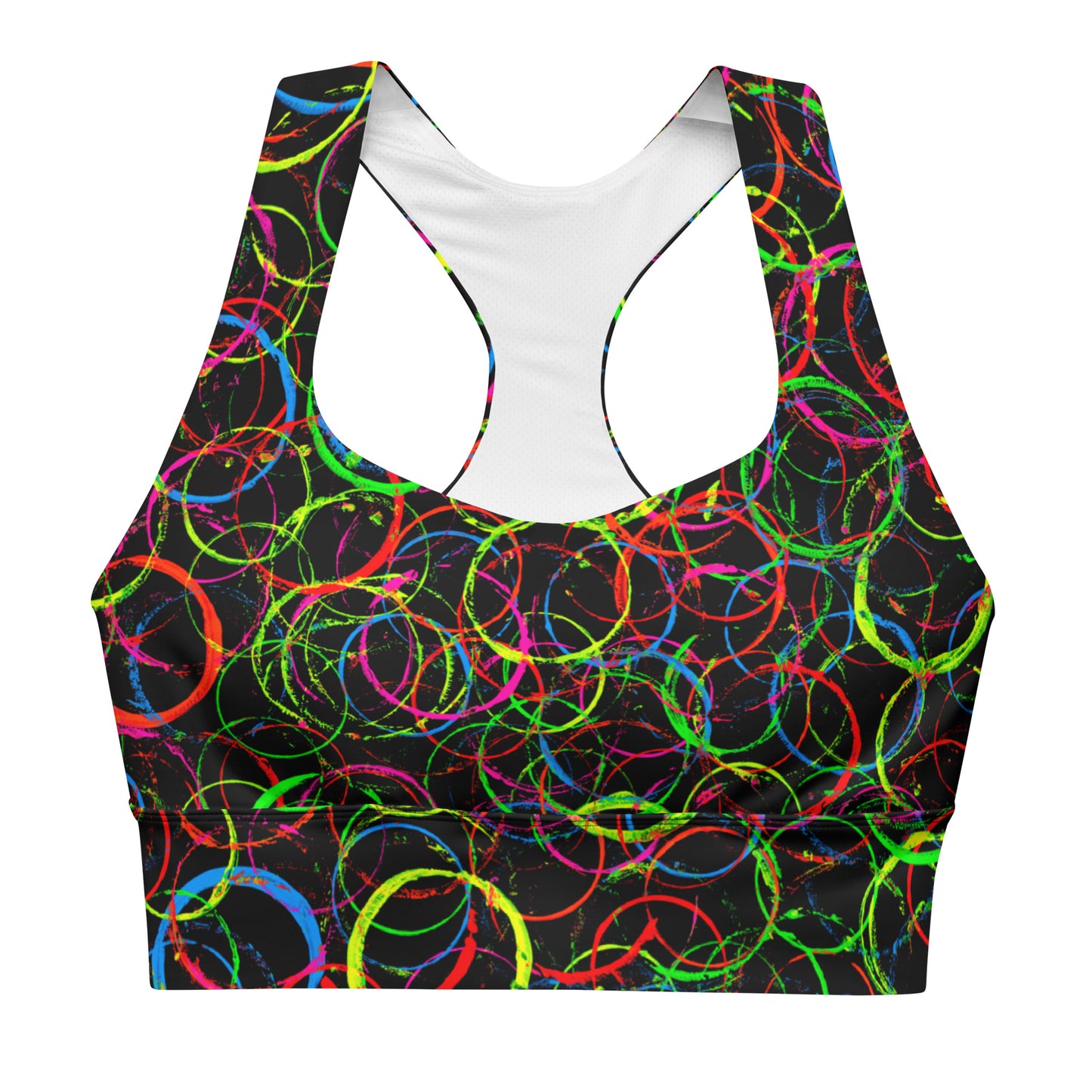 Bubbly Recycled Longline Sports Bra