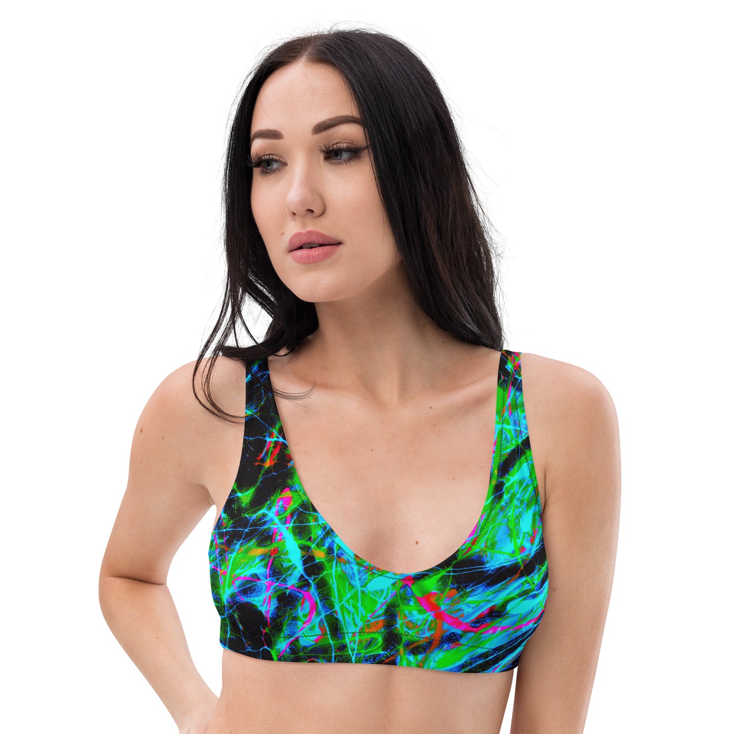 90s Vibe 2 Recycled Padded Bikini Top