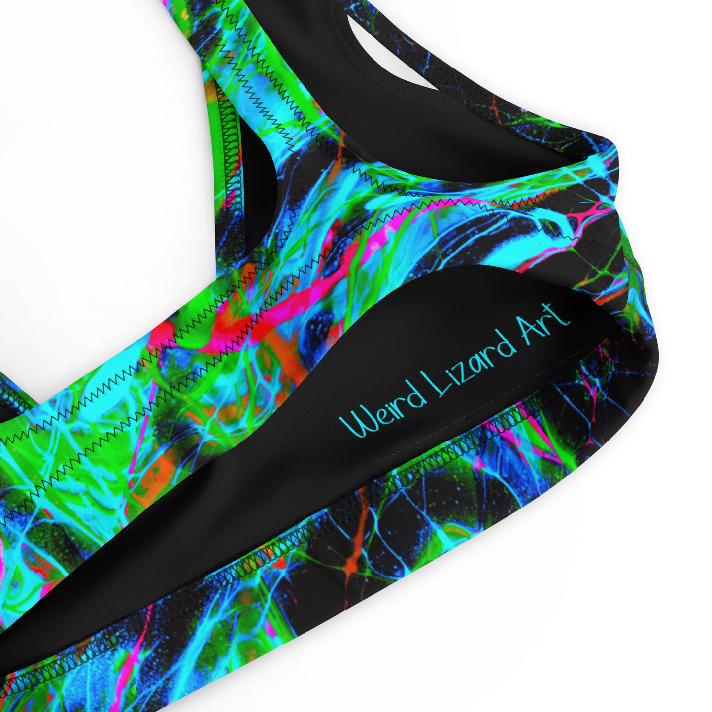 90s Vibe 2 Recycled Padded Bikini Top