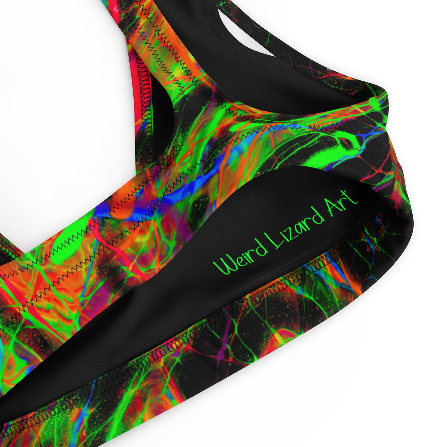 90s Vibe Recycled Padded Bikini Top