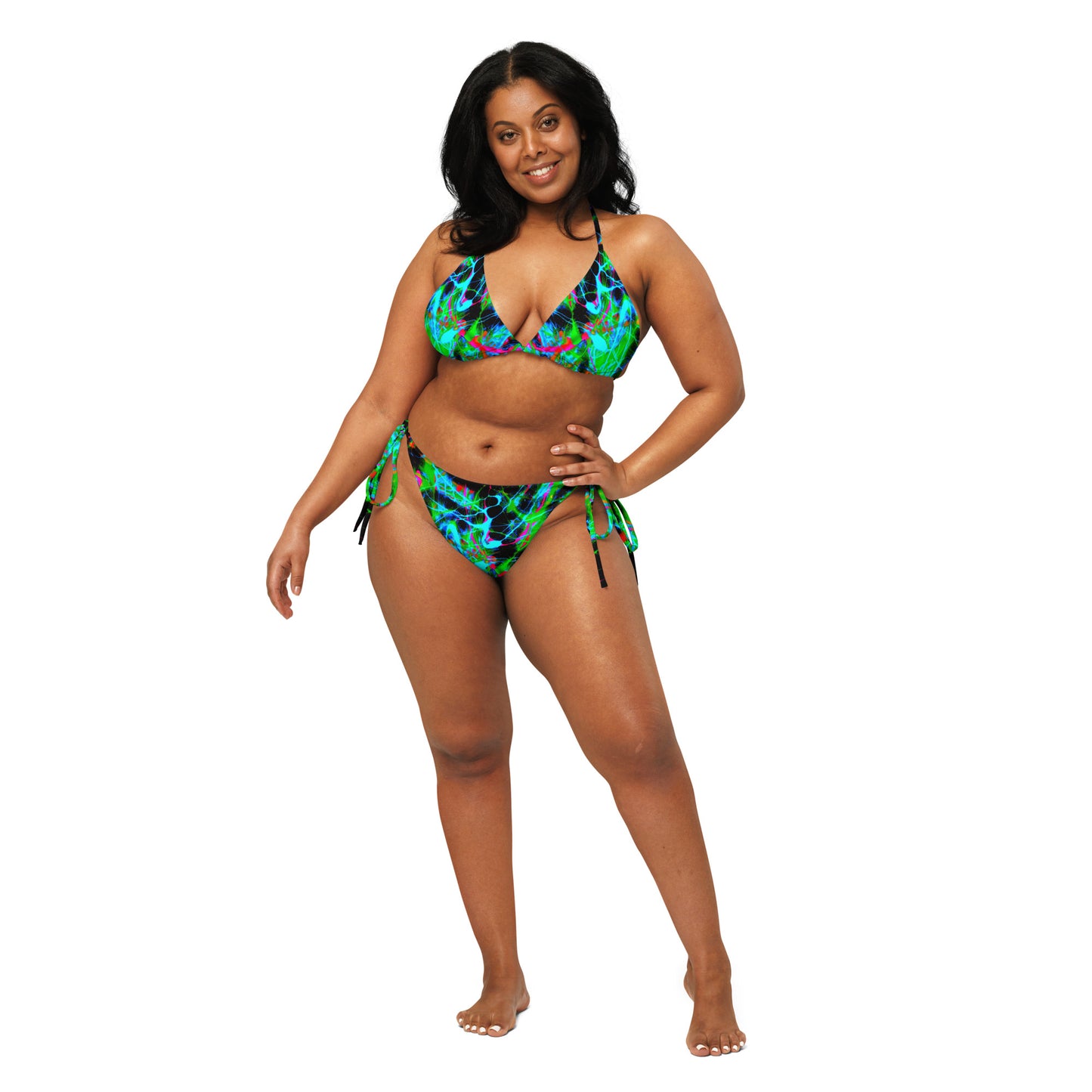 90s Vibe 2 Recycled String Bikini