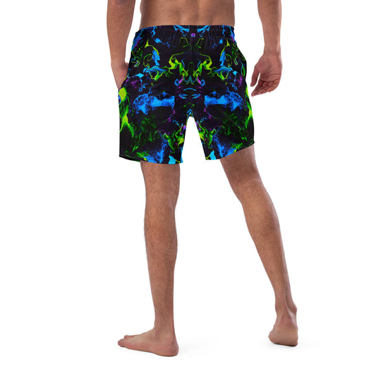 Neon Vapors 2 Recycled Swim Trunks