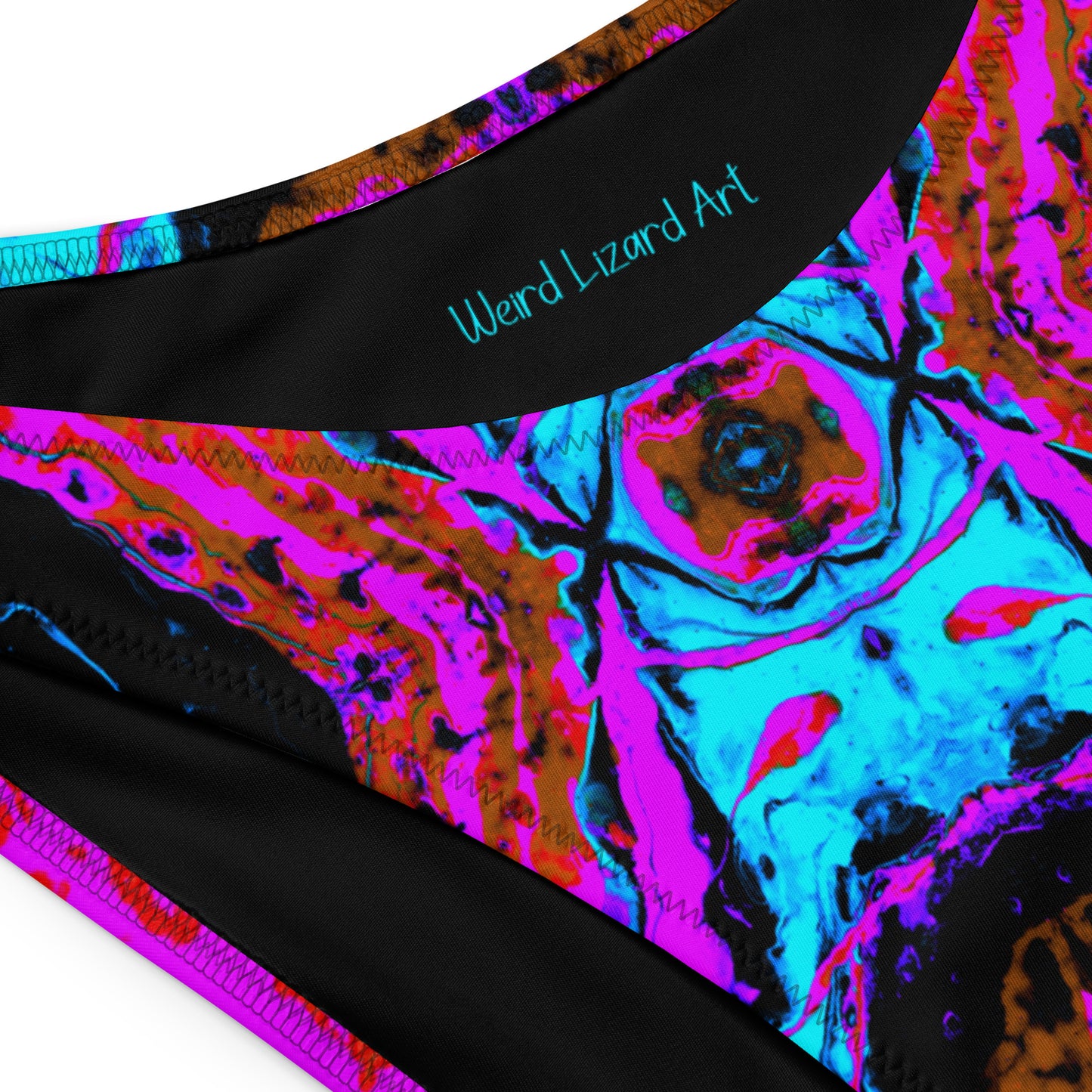 Toxic Decay 2 Recycled V-Cut Bikini Bottom