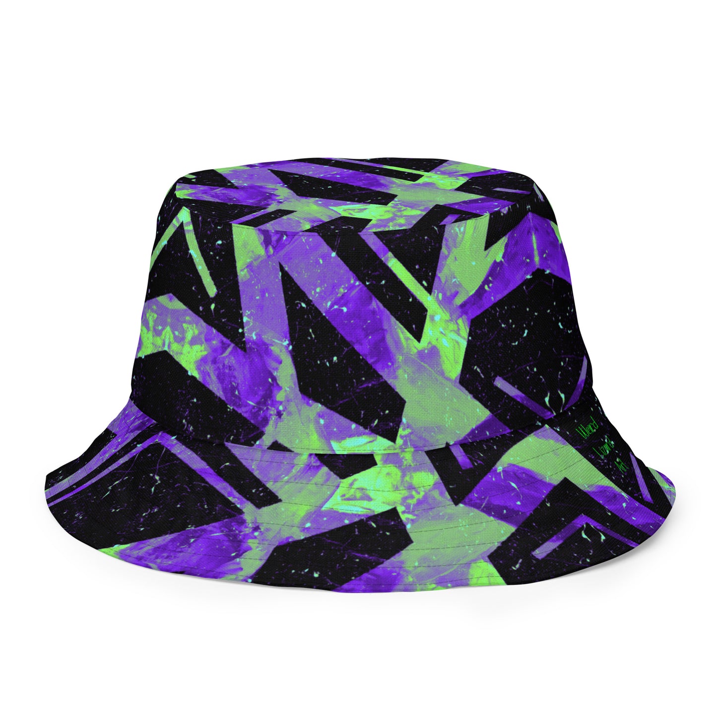 Neon Fracture 3 Reversible Bucket Hat