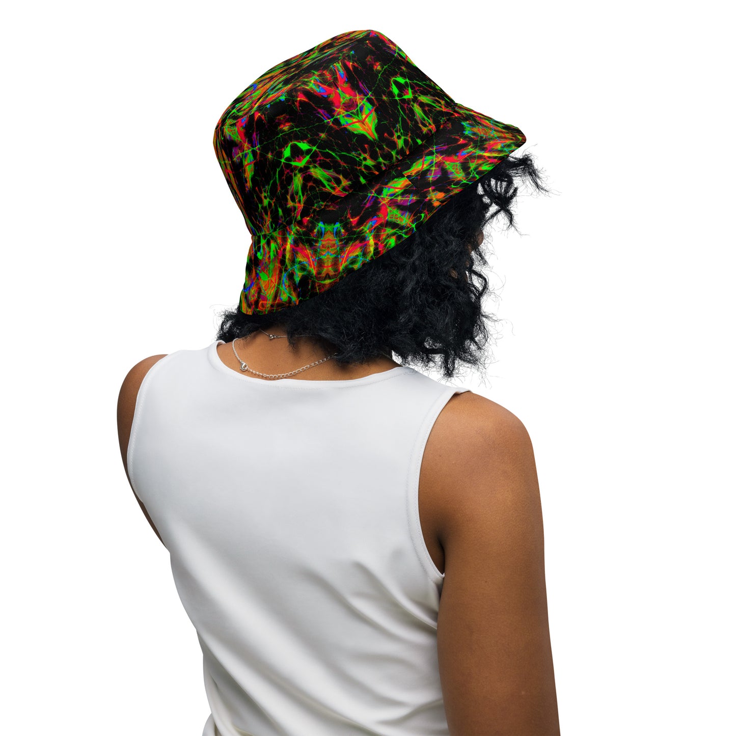 90s Vibe Reversible Bucket Hat