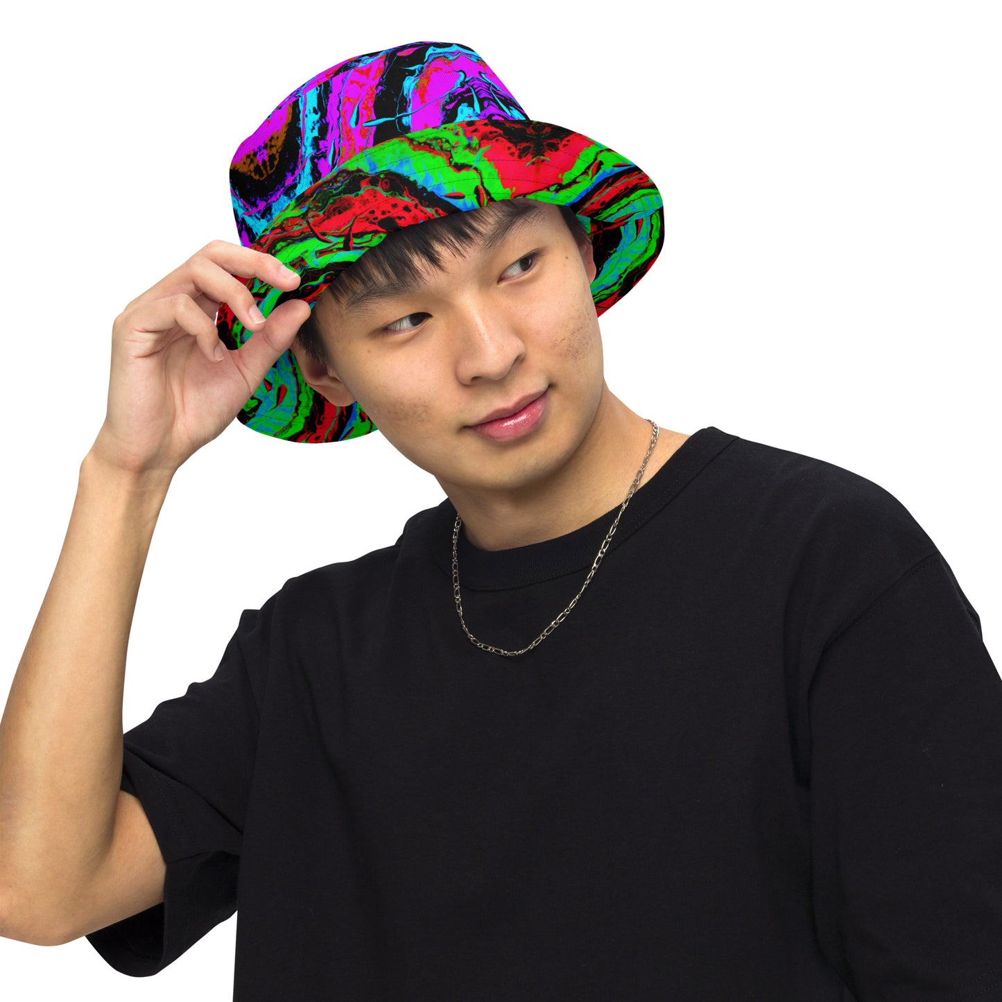 Toxic Decay Reversible Bucket Hat
