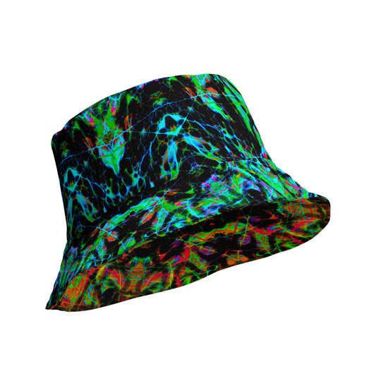 90s Vibe Reversible Bucket Hat