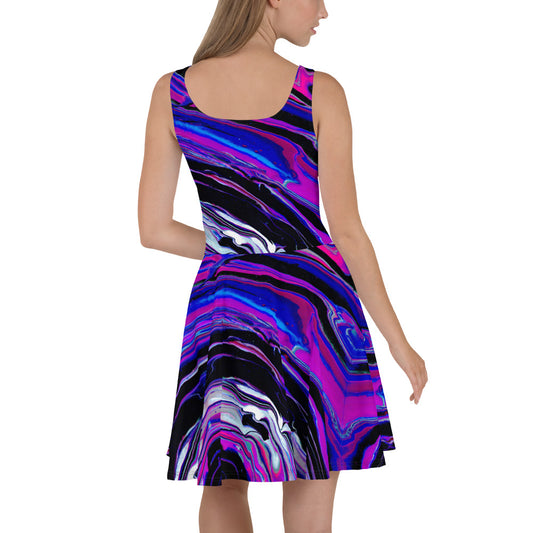 Melted Skater Dress