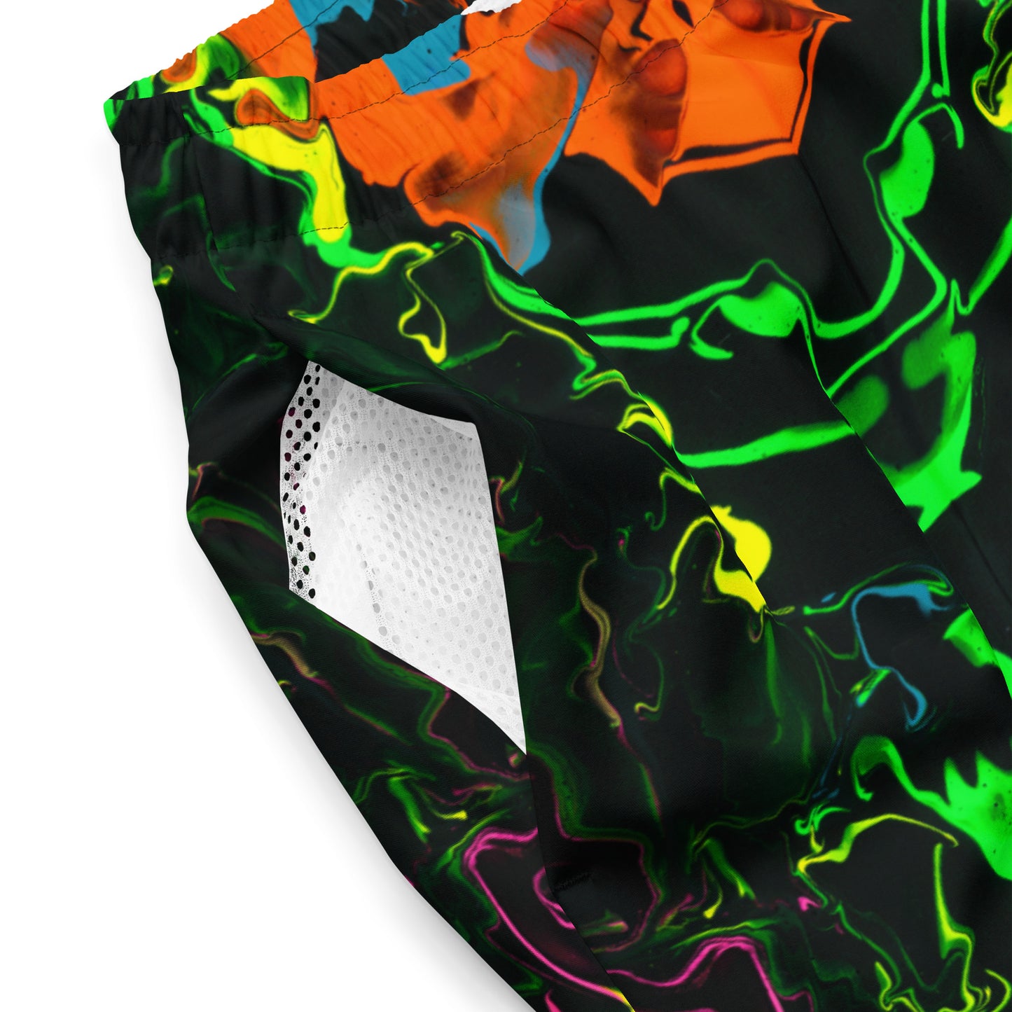 Neon Vapors Men's Swim Trunks