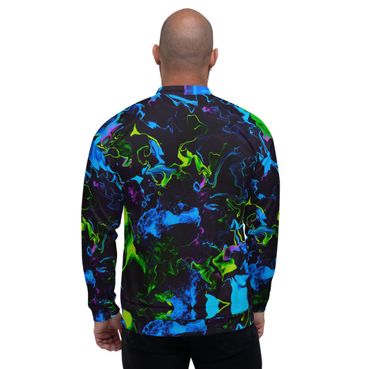 Neon Vapors 2 Unisex Bomber Jacket