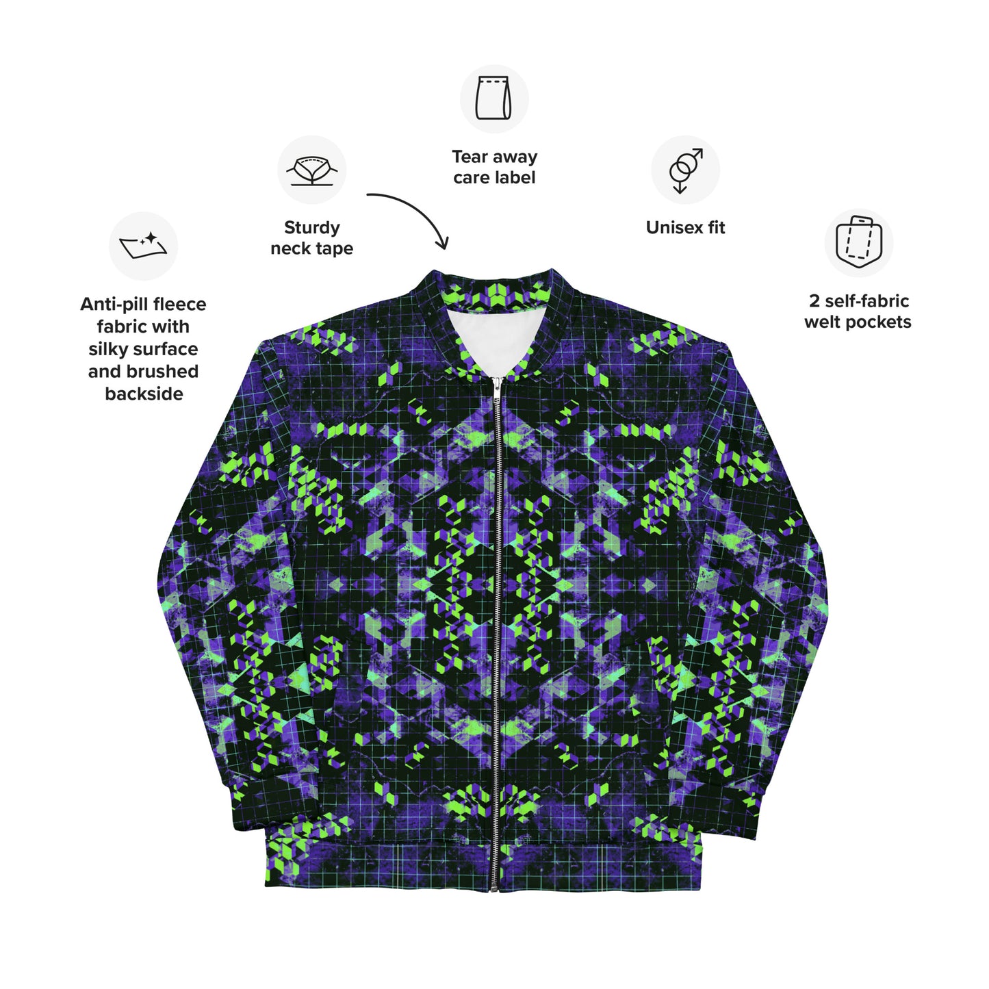 Geomatrix 2 Bomber Jacket