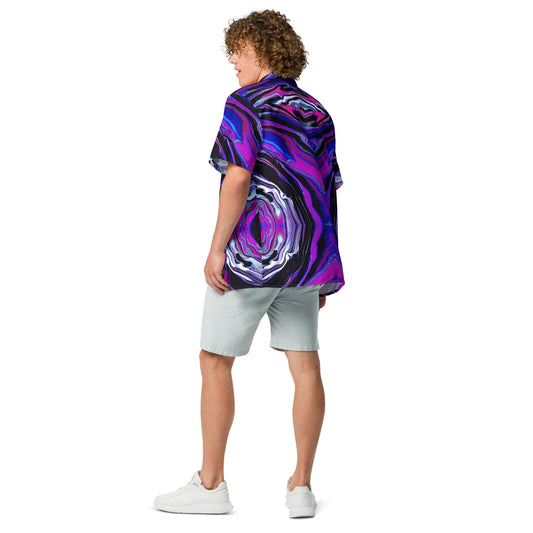 Melted Unisex Button Shirt