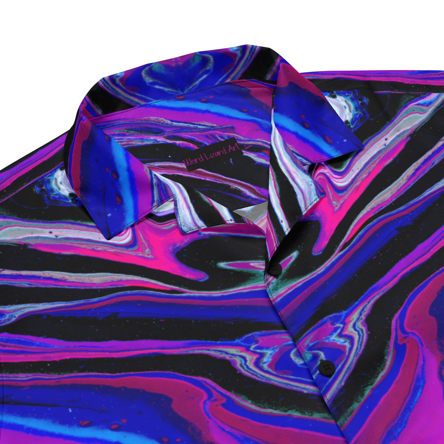 Melted Unisex Button Shirt