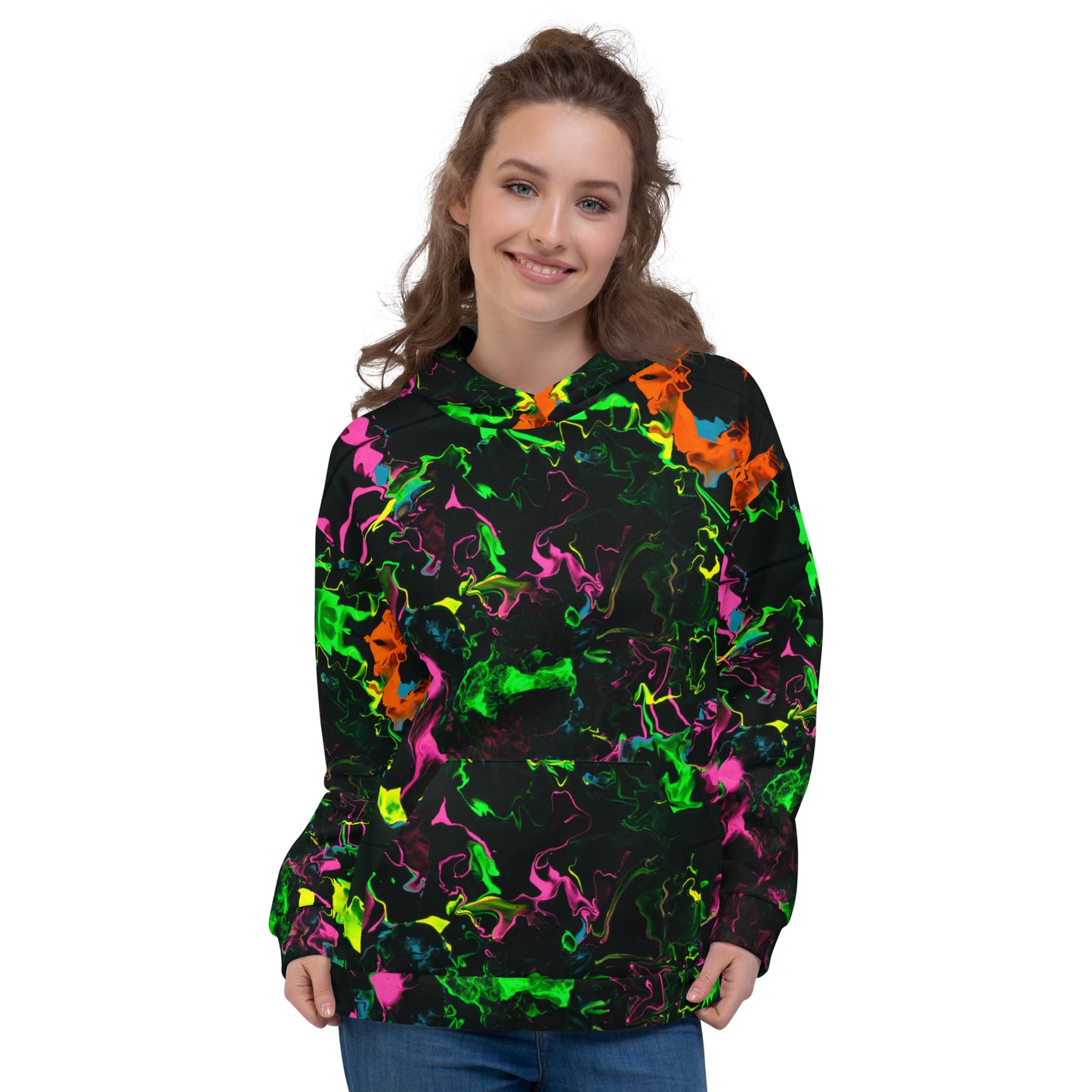 Neon Vapors Unisex Hoodie