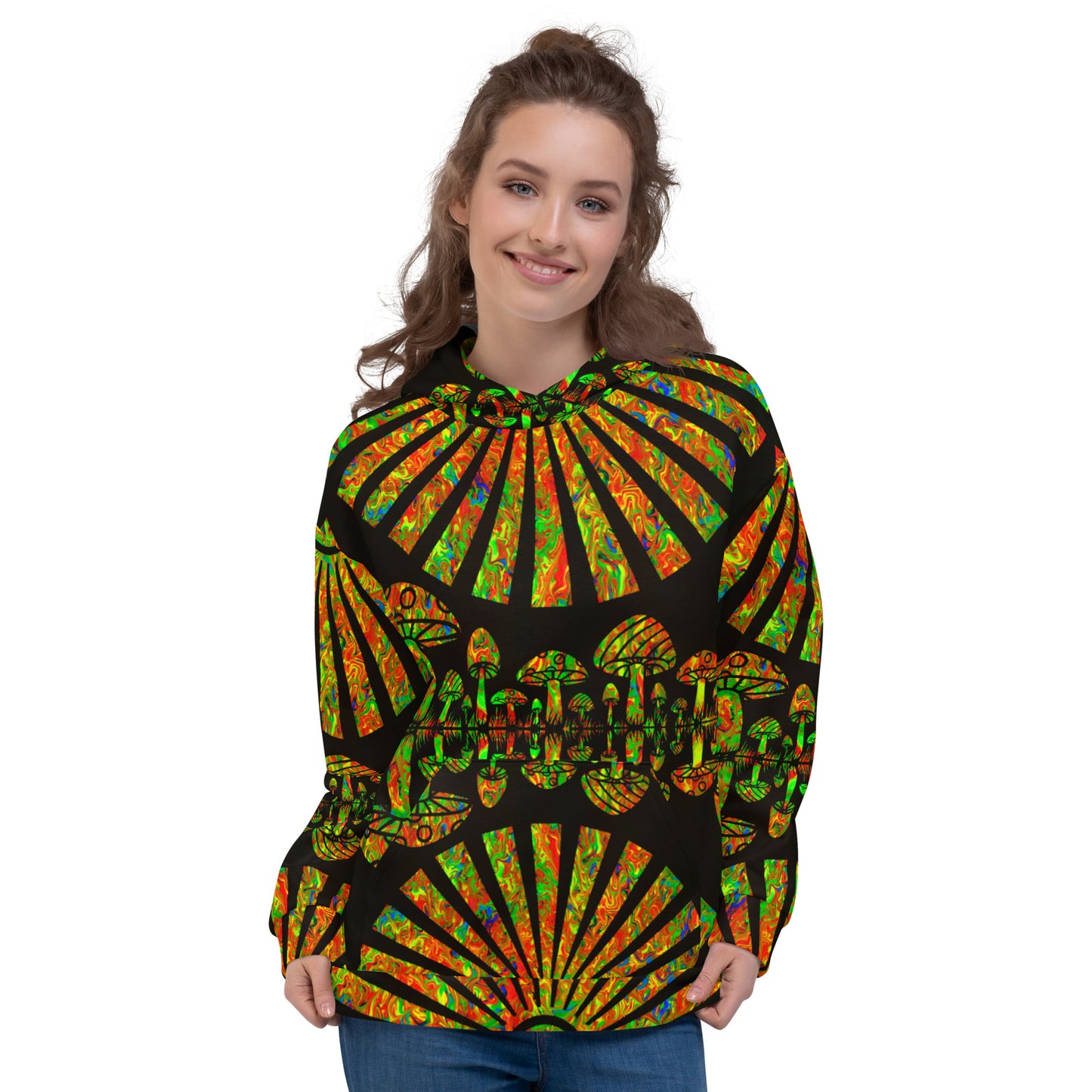 Sunshine & Shrooms Unisex Hoodie