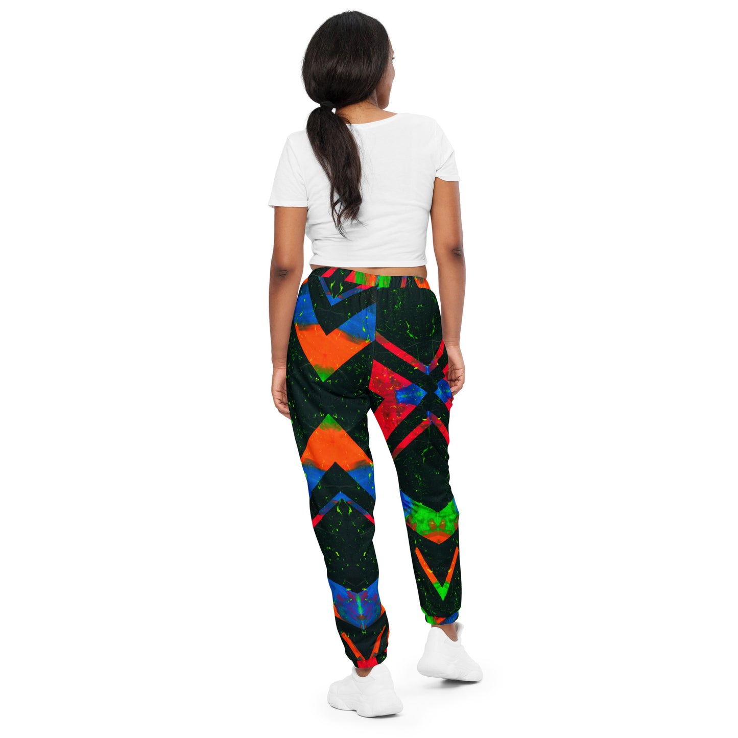 Neon Fracture Unisex Track Pants