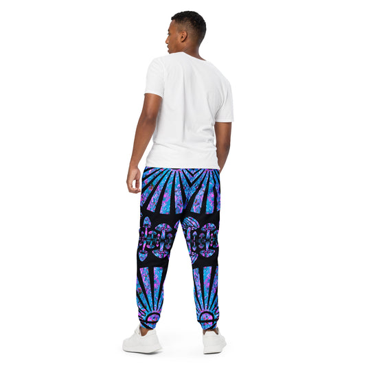 Sunshine & Shrooms (Blue) Unisex Track Pants