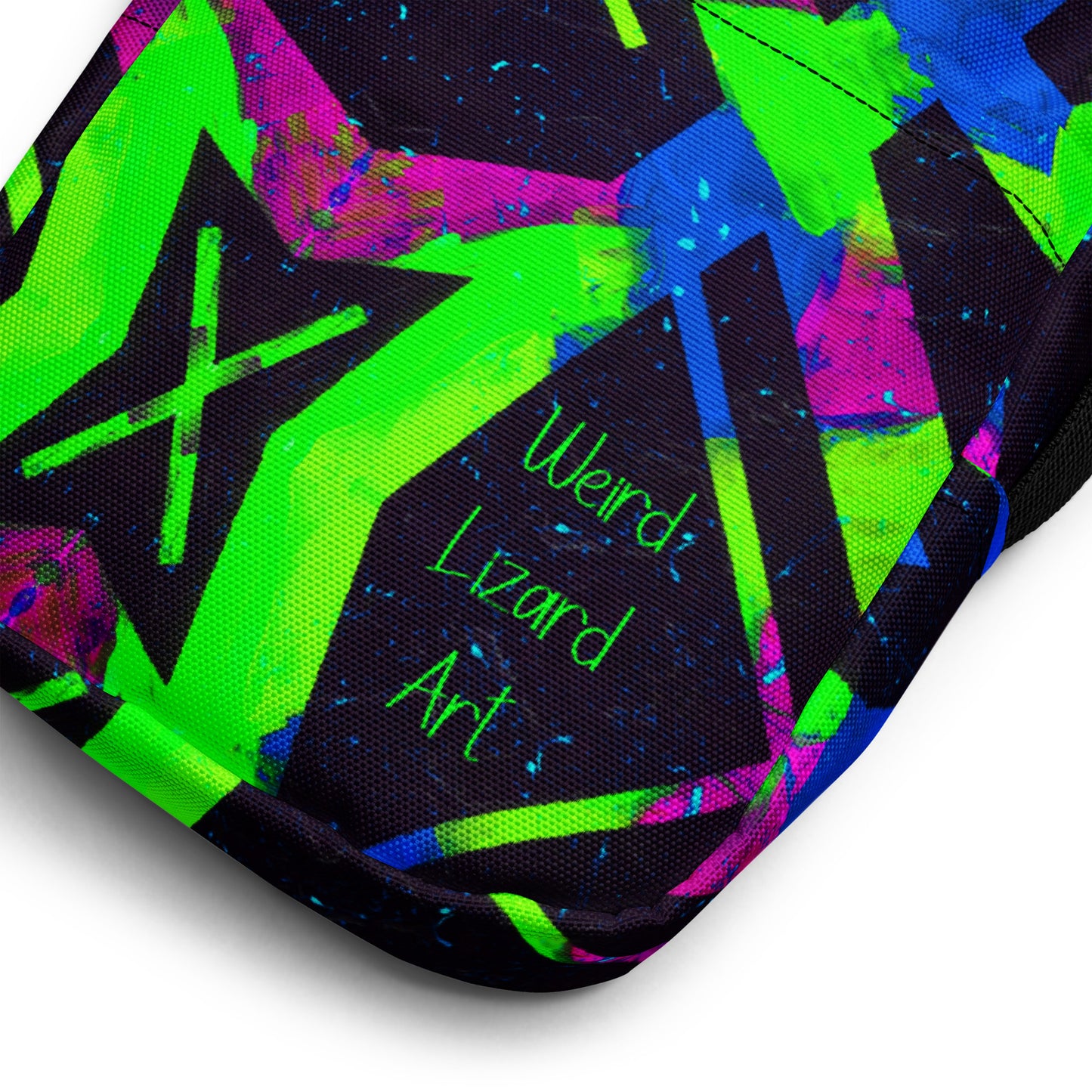 Neon Fracture 2 Utility Crossbody Bag