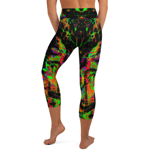 90s Vibe Yoga Capri Leggings