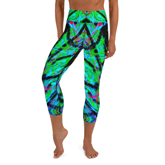 90s Vibe 2 Yoga Capri Leggings