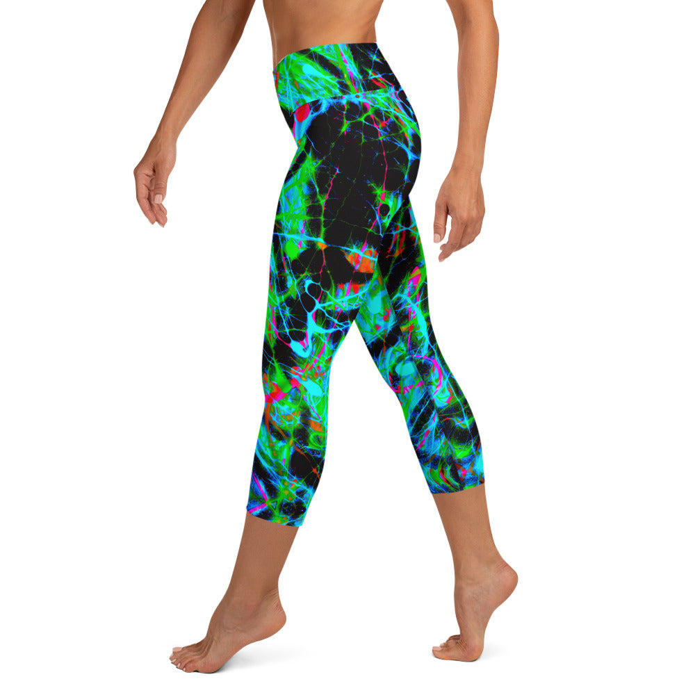 90s Vibe 2 Yoga Capri Leggings