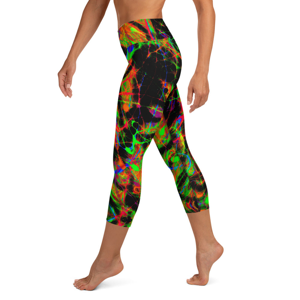 90s Vibe Yoga Capri Leggings