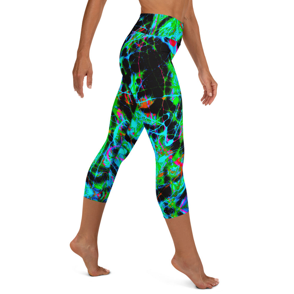 90s Vibe 2 Yoga Capri Leggings