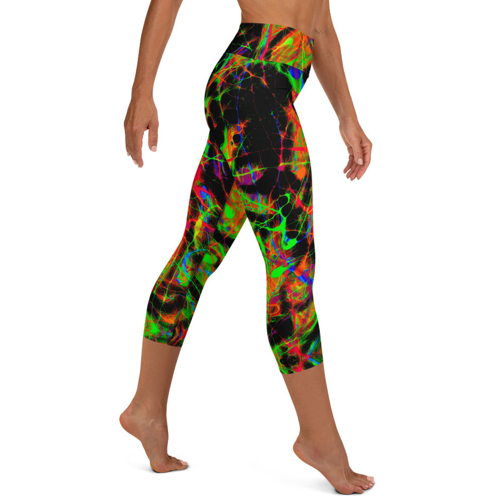90s Vibe Yoga Capri Leggings