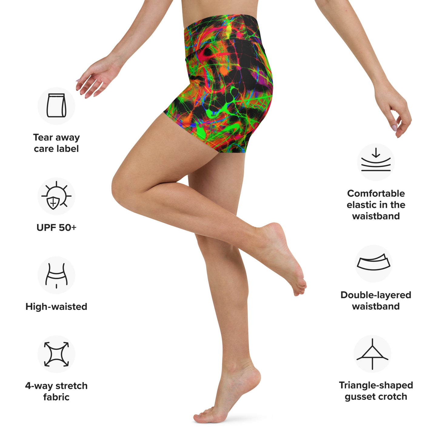 90s Vibe Yoga Shorts
