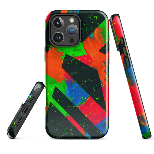 Neon Fracture Tough Case for iPhone®
