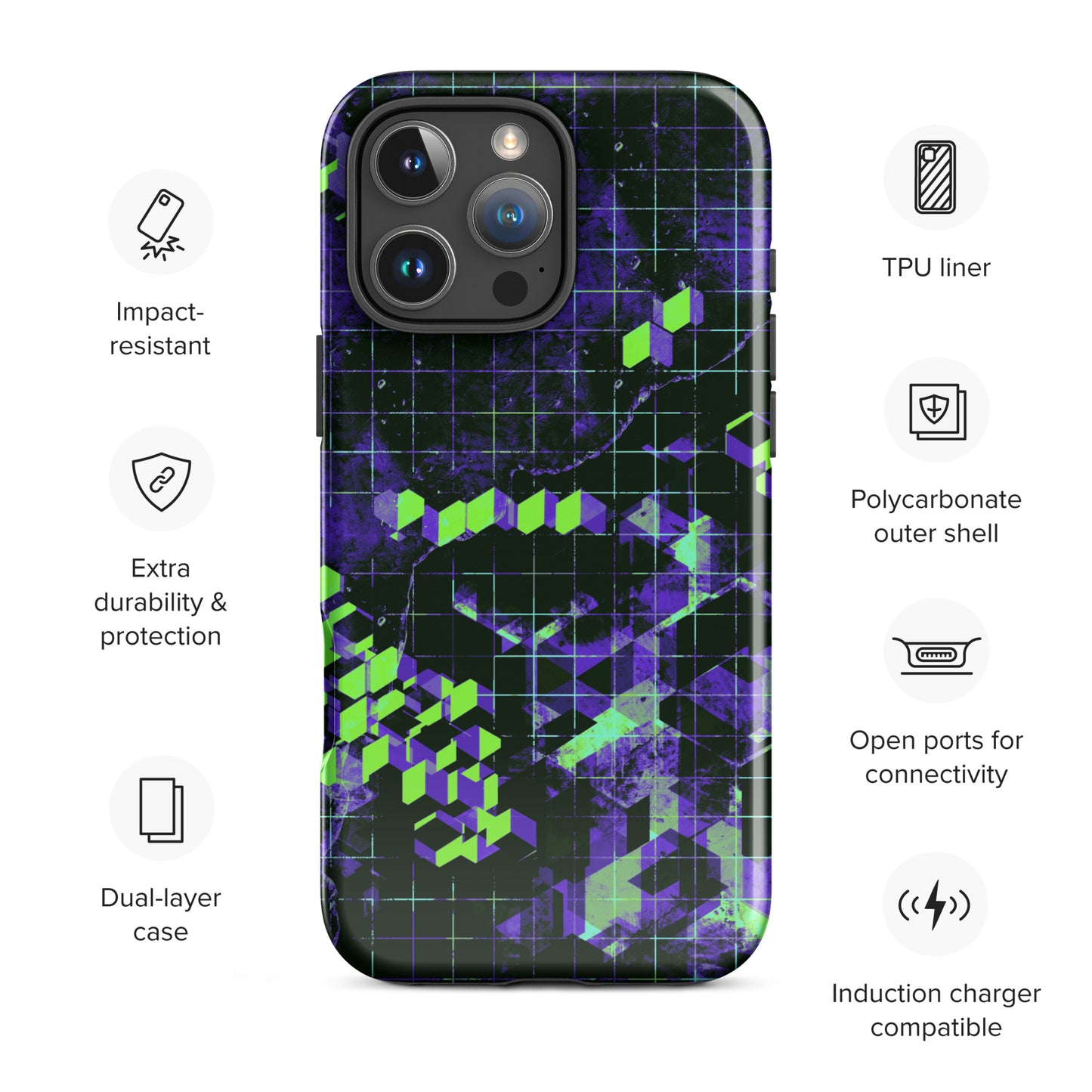 Geomatrix 2 Tough Case for iPhone®