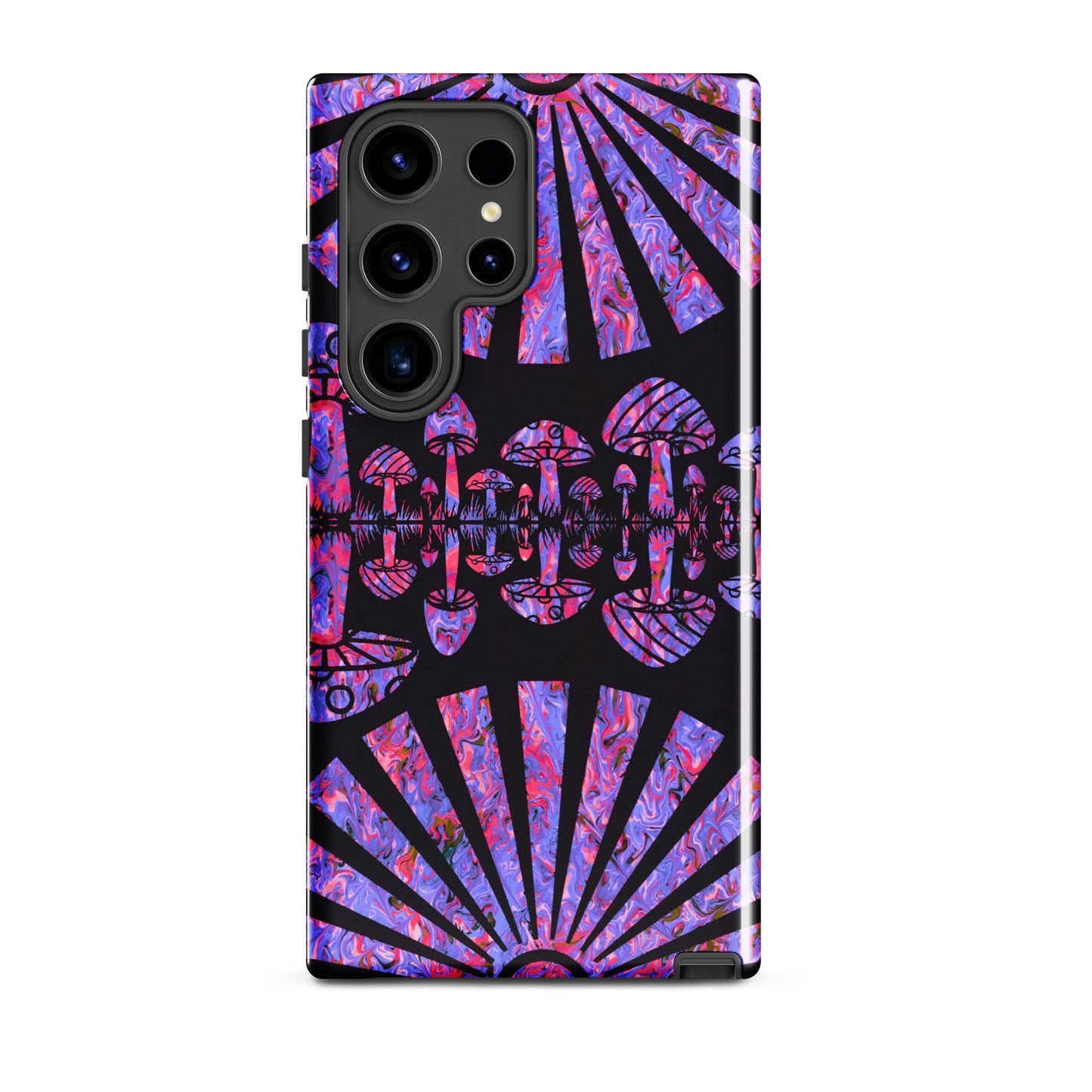 Sunshine & Shrooms (Purple) Tough Case for Samsung®