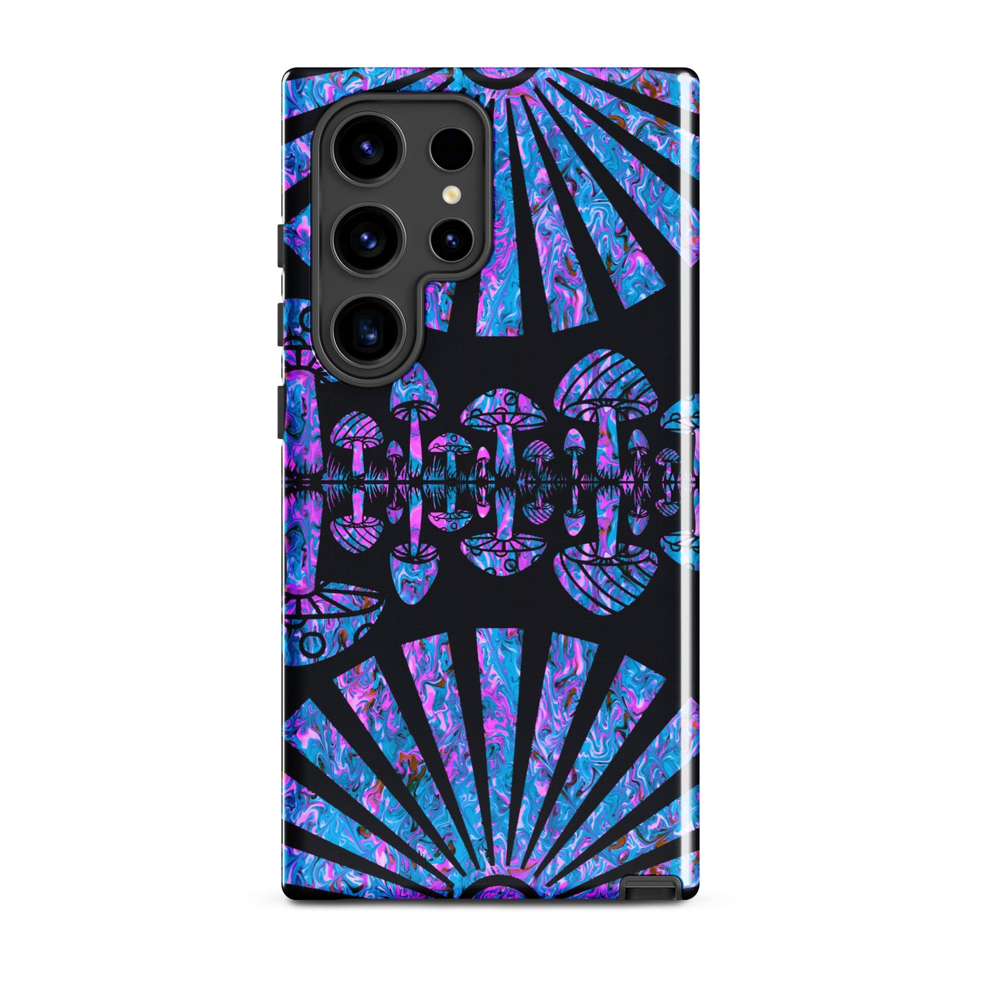Sunshine & Shrooms (Blue) Tough Case for Samsung®