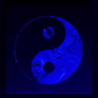 4 pc. "PLUR" Paintings