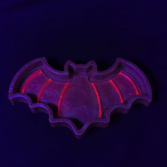 Resin Tray- Purple Bat