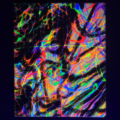 8x10 Neon "90s Vibe" Painting