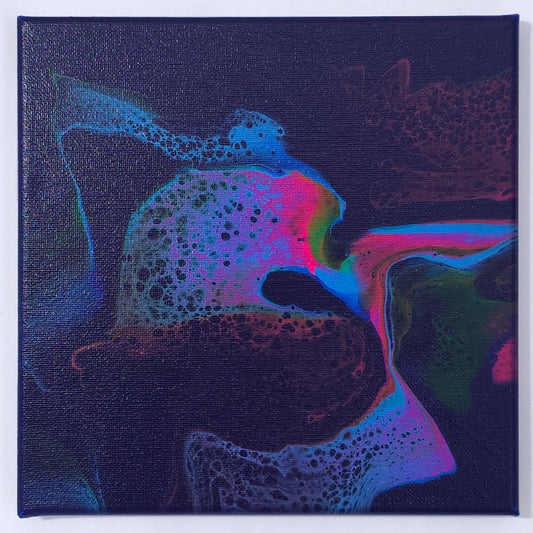 8x8 Neon Swipe Painting